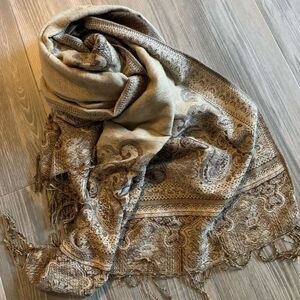 Oversized scarf or wrap 80 by 22